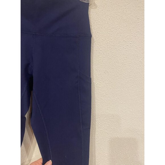 OFFLINE by Aerie Leggings Womens Small Blue Hi-Rise Pocket Activewear Yoga - Picture 3 of 5